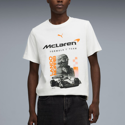 Puma/彪马正品MCLAREN迈凯伦男士透气运动短袖T恤637451-02