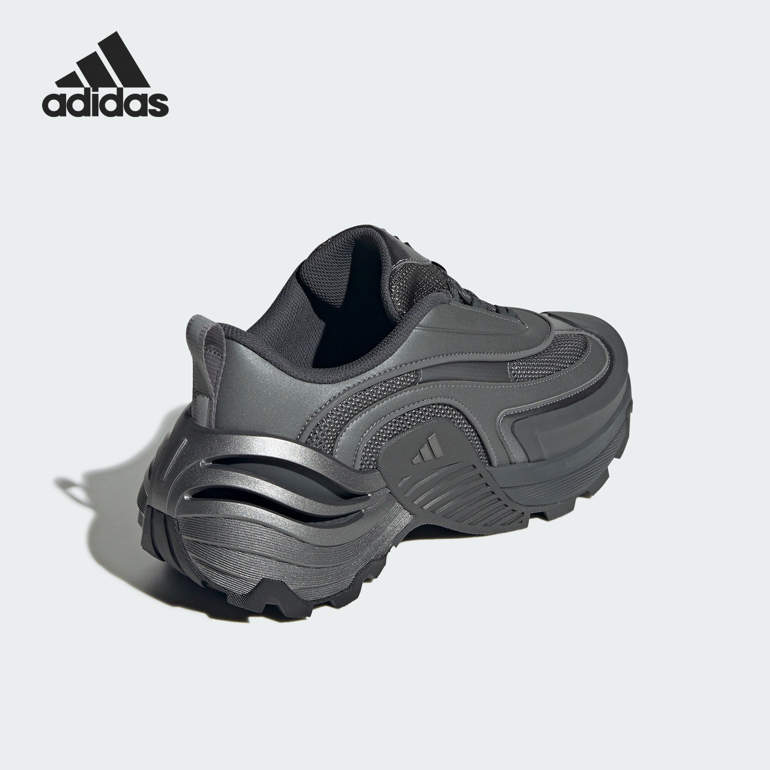 Adidas/阿迪达斯正品2025新款男女轻便透气厚底休闲鞋JS3746