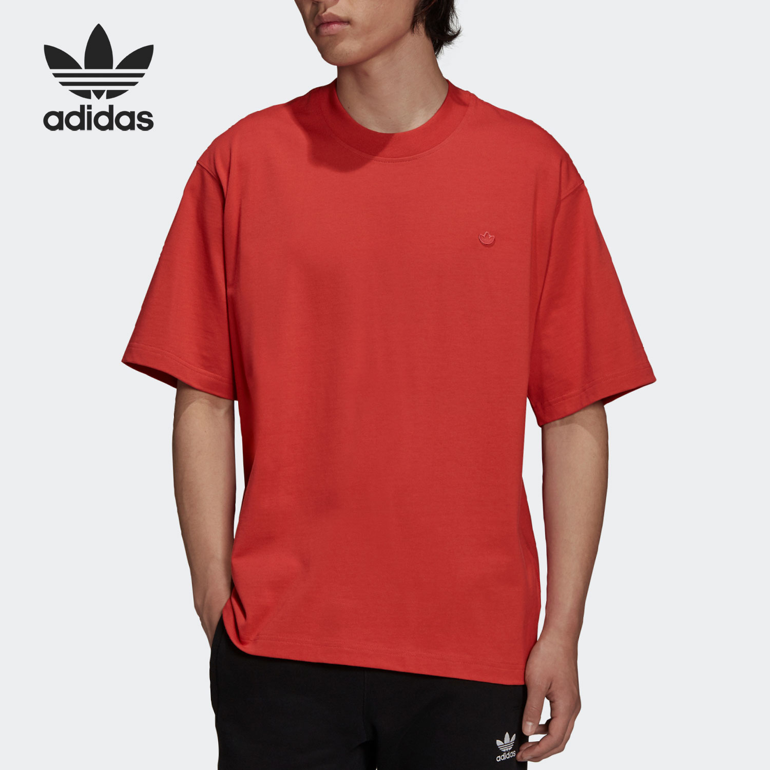 Adidas/阿迪达斯正品当季情侣装新款运动半袖T恤 HC8589