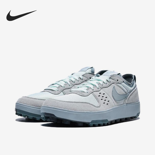 Nike/耐克正品C1TY新款男灰色低帮麂皮网布板鞋FZ3863-019