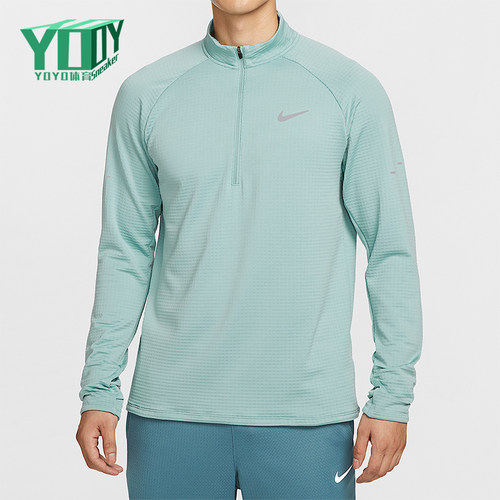 Nike/耐克正品2025冬季男士柔软加绒保暖运动长袖T恤HV2708-017