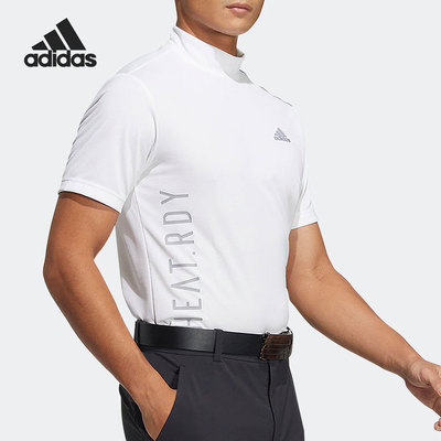 Adidas/阿迪达斯正品 HEAT.RDY MNPOLO 男子短袖POLO衫HA3119