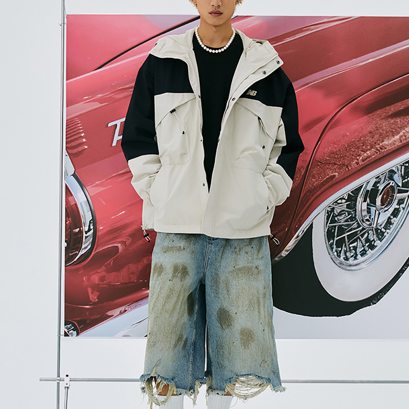 New Balance/NB正品新款男子户外多口袋工装夹克外套AMJ43302-TWF