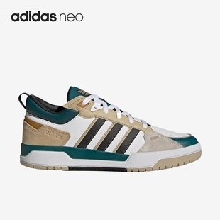100DB男女运动休闲低帮板鞋 Adidas NEO 正品 GX7145 阿迪达斯