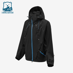 Adidas/阿迪达斯正品撞色拉链连帽长袖夹克经典男夹克外套KR0413