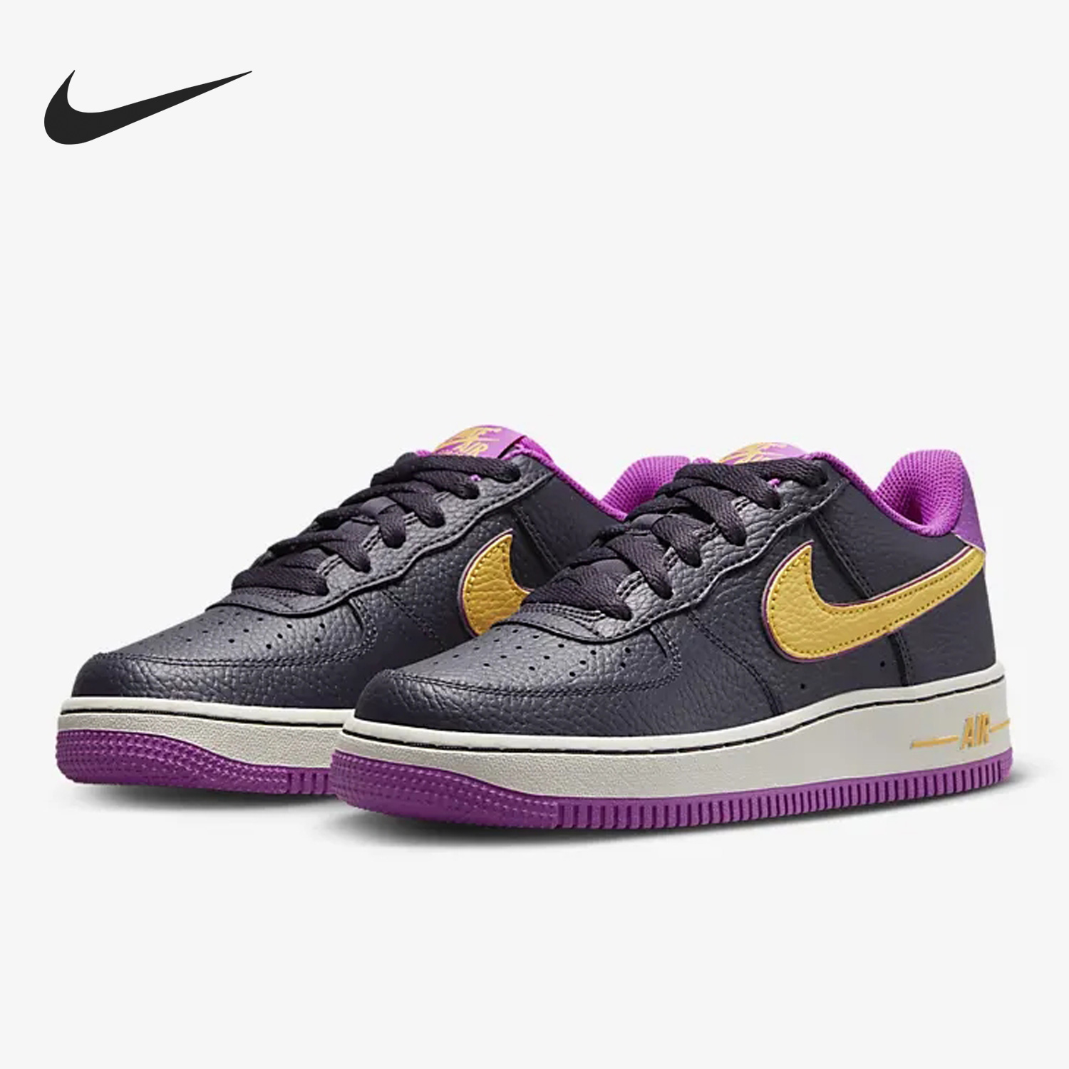Nike/耐克正品AIR FORCE 1女子GS大童运动休闲板鞋DX5805-500