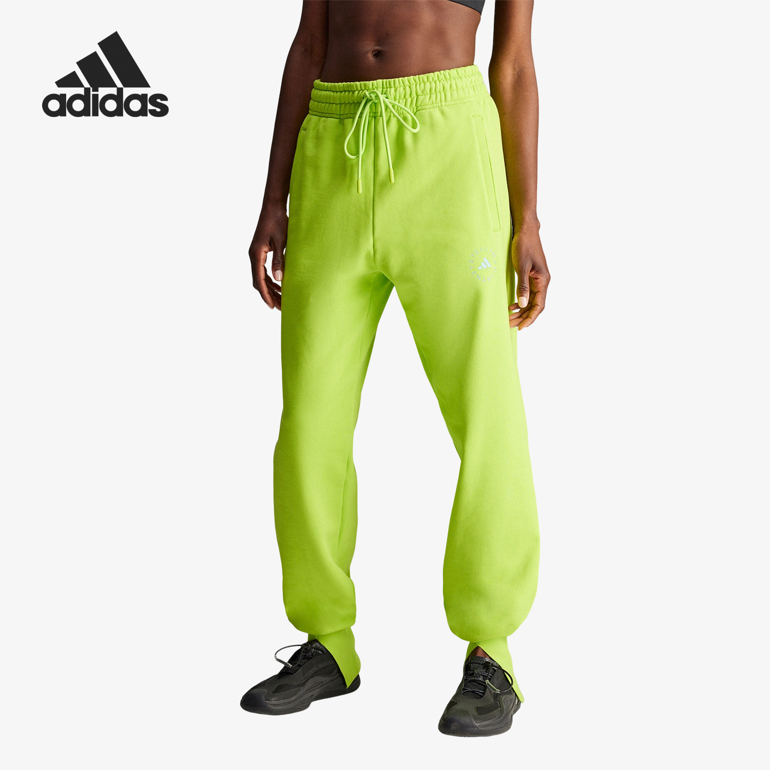 Adidas/阿迪达斯正品Stella McCartney女士束脚长裤IW6322