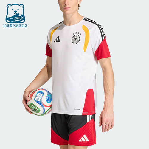 Adidas/阿迪达斯正品2026年男士修身圆领经典运动短袖T恤KB4440