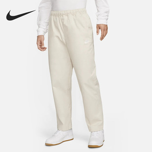 Nike/耐克 正品梭织直筒新款休闲拼接男子运动长裤DX3337-104