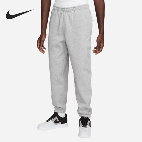 Nike/耐克正品Solo Swoosh男士中腰束脚运动长裤DX1364-063
