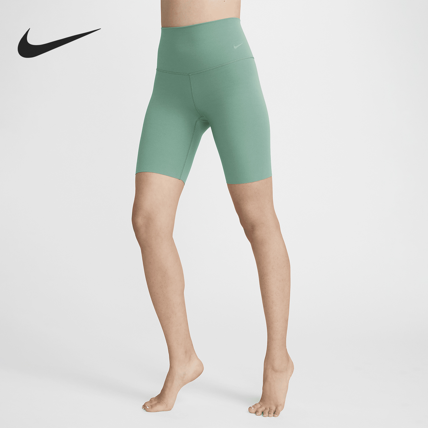 Nike/耐克正品Zenvy 女士低强度包覆高腰骑行短裤DQ6004-361