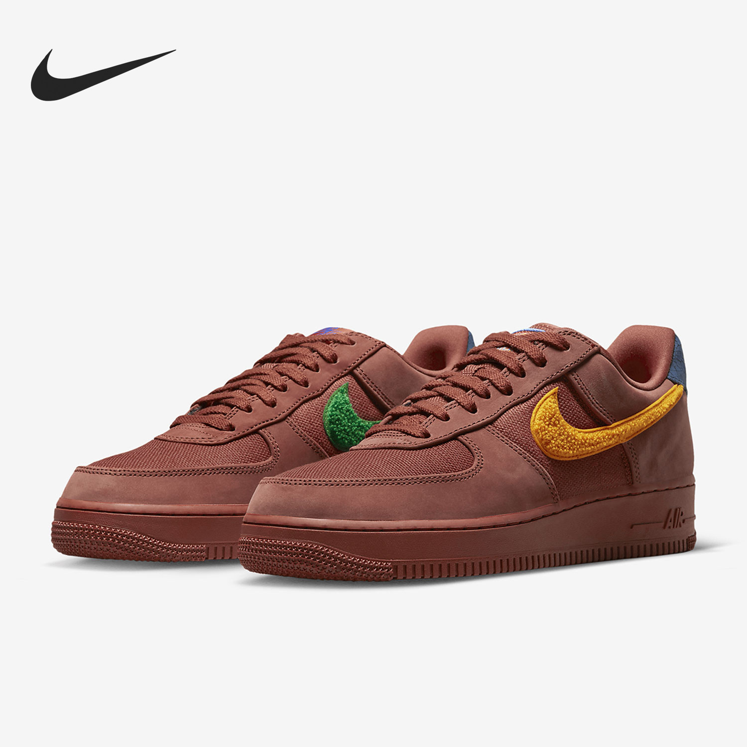 Nike/耐克正品Air Force 1男女耐磨防滑运动板鞋DV5153-600