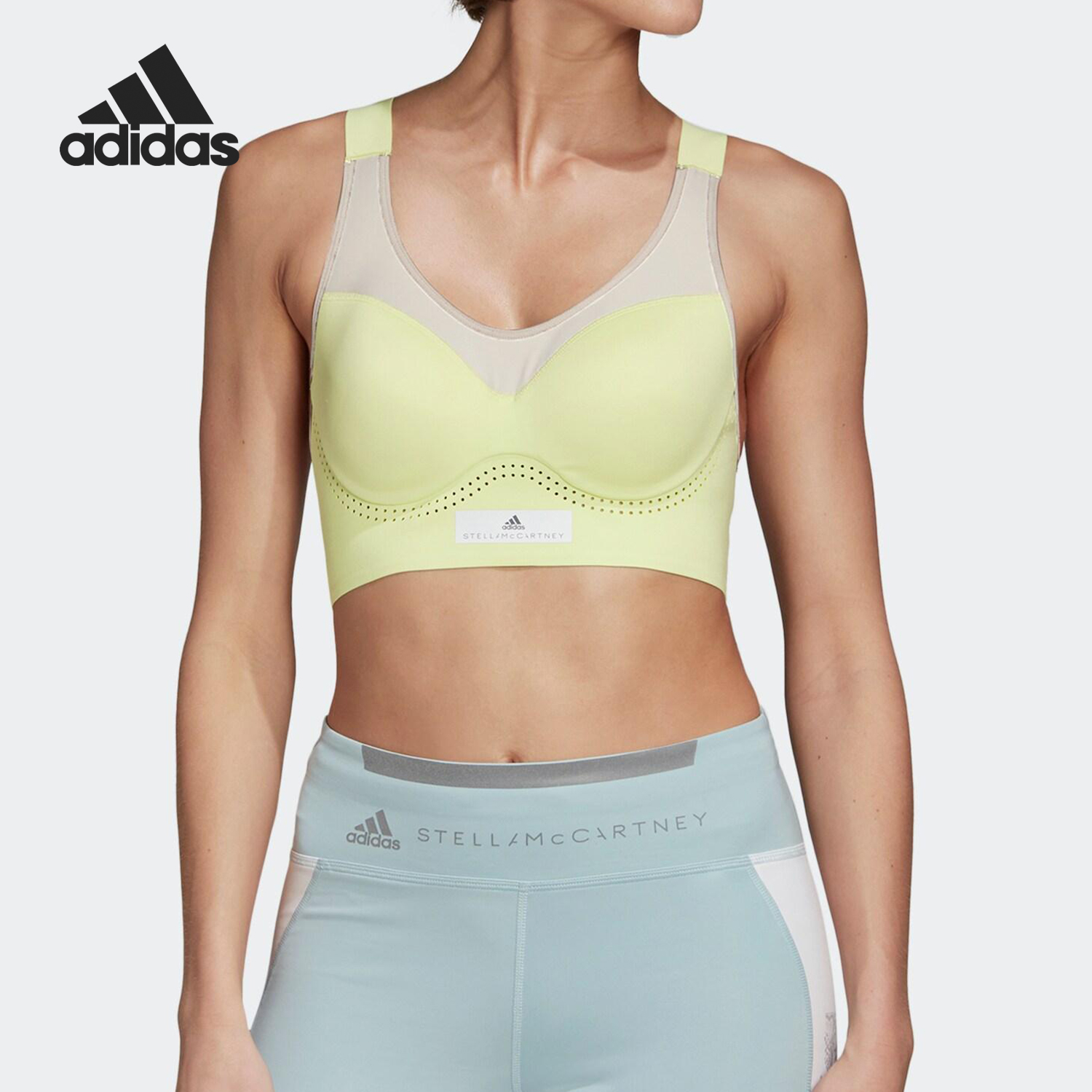 Adidas/阿迪达斯正品四季款女士透气健身运动训练内衣FK9739