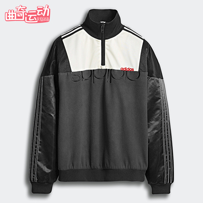 Adidas/阿迪达斯正品alexander wang男士经典复古夹克外套DT9502