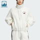 Adidas SWEAT女士运动立领宽松卫衣KC0067 ZIP 阿迪达斯正品 HALF