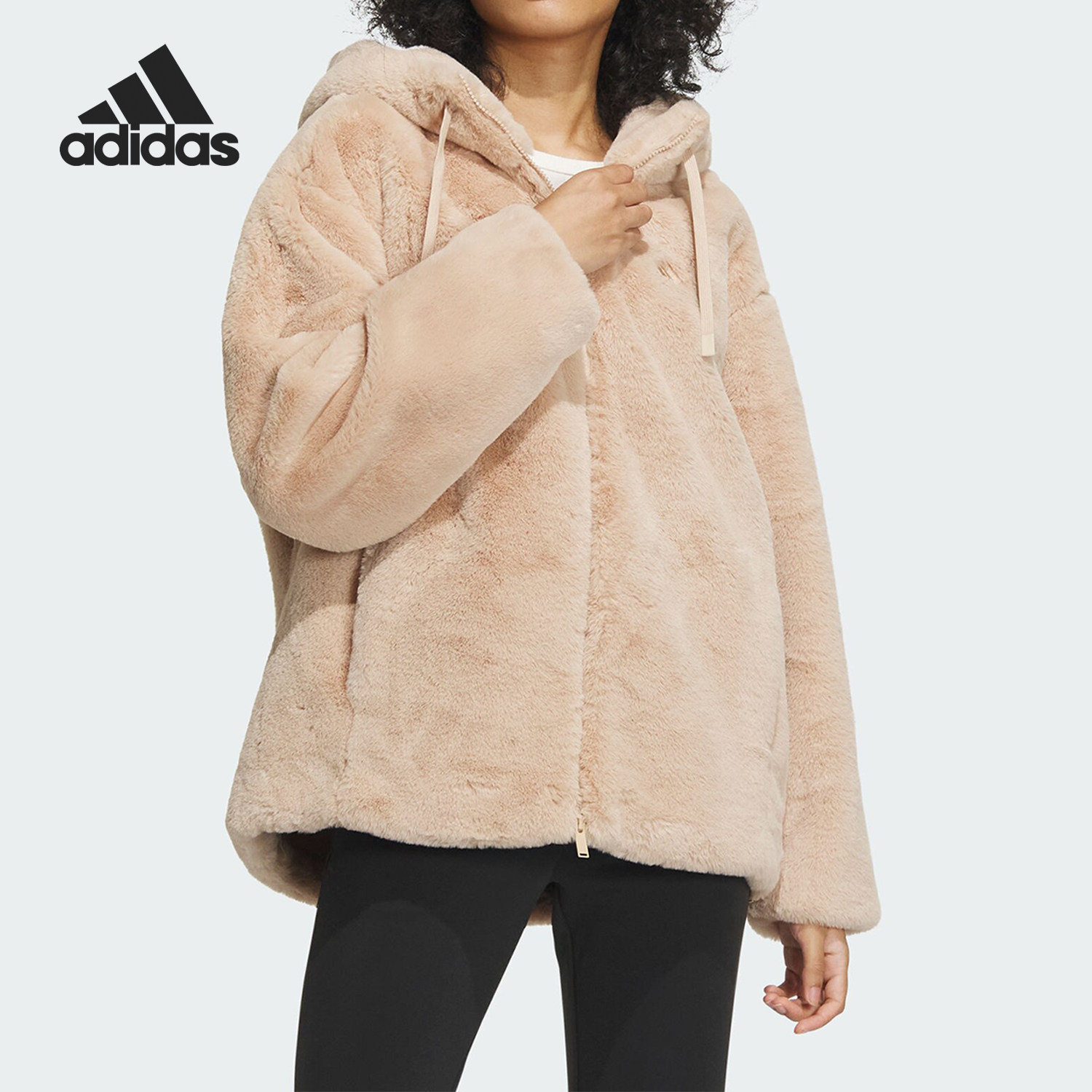 Adidas/阿迪达斯女子连帽外套