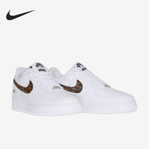 Nike/耐克正品AirForce1Low新款白豹纹色休闲板鞋IM3483-100