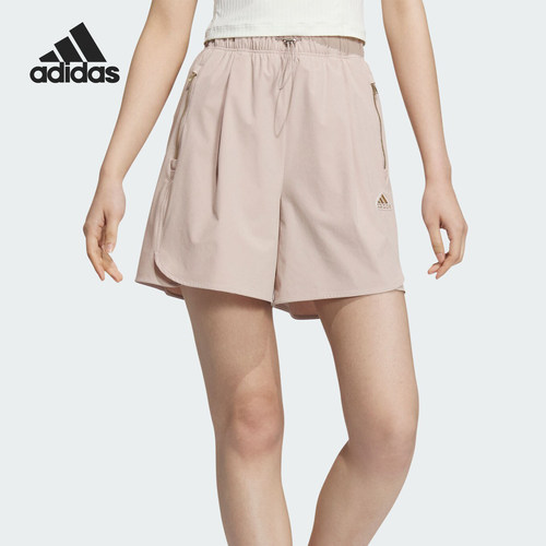Adidas/阿迪达斯正品新款女士防晒UPF50+运动休闲短裤JI9802