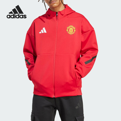 Adidas/阿迪达斯正品MUFC ANTH JKT男士足球运动外套JN2901