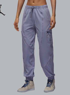 Nike/耐克正品JORDAN女士宽松透气篮球运动长裤FB4660-519