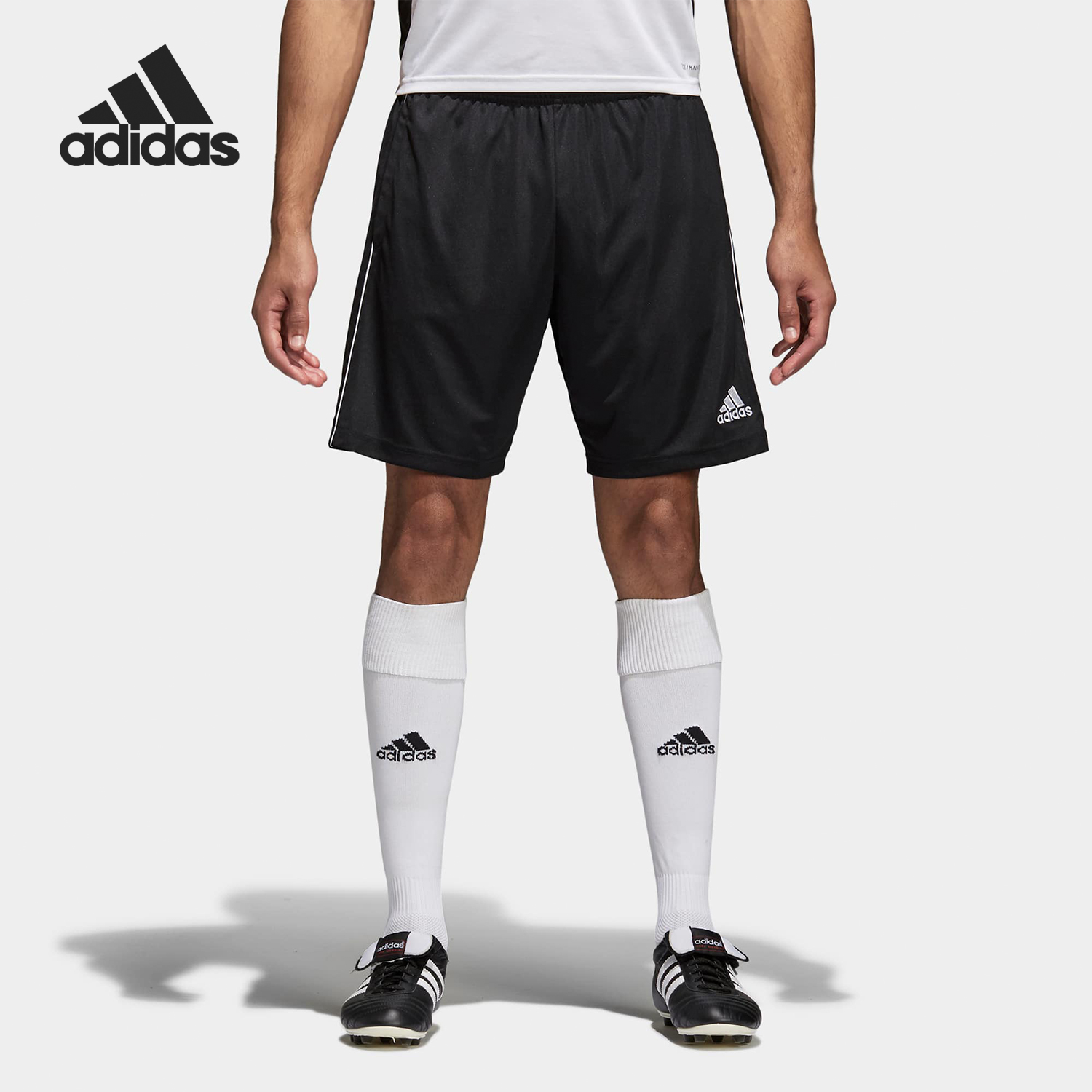 Adidas/阿迪达斯正品 CORE18 TR SHO 男子休闲运动五分短裤CE9031
