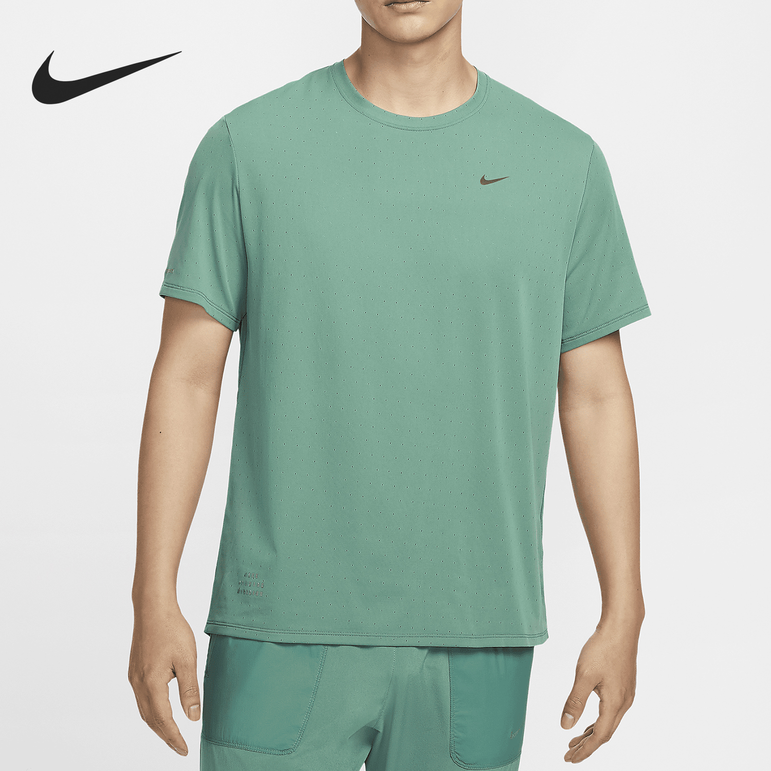 Nike/耐克男士简约透气跑步T恤