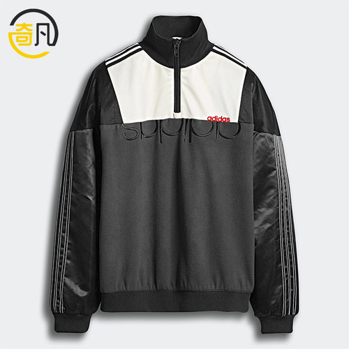 Adidas/阿迪达斯正品alexander wang男士经典复古夹克外套DT9502