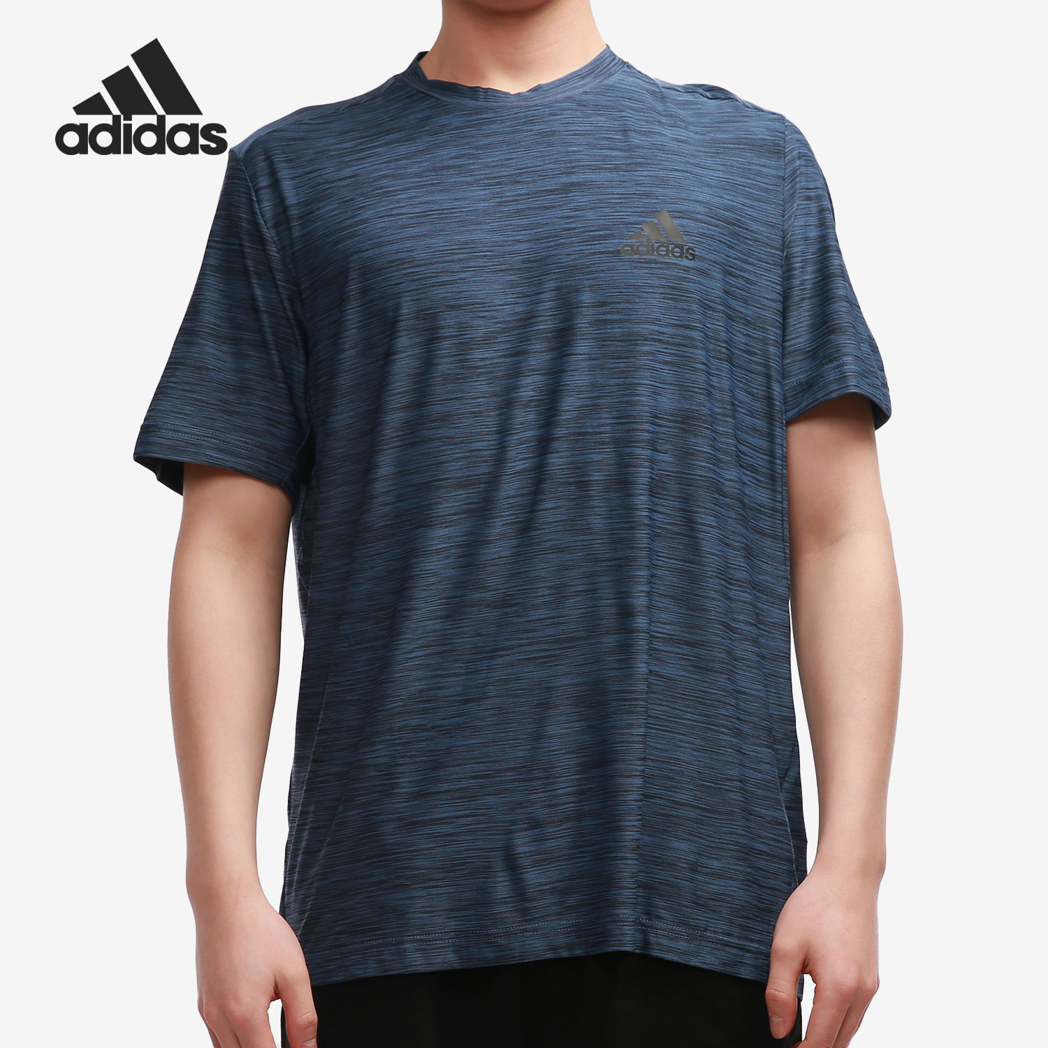 Adidas/阿迪达斯正品 新款M HT EL TEE男子训练运动短袖T恤GM2133