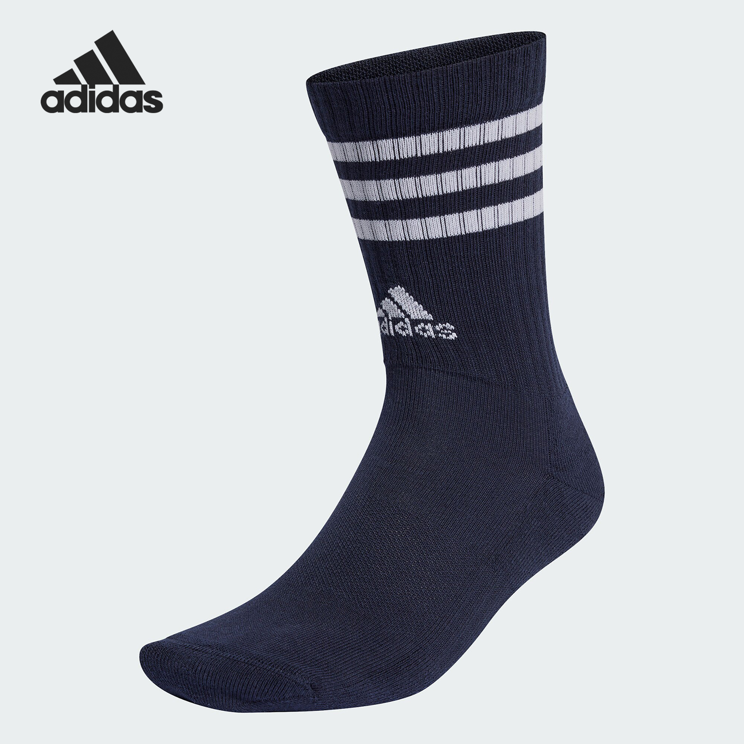 Adidas/阿迪达斯正品新款男女耐磨运动短筒袜一双装IP7025