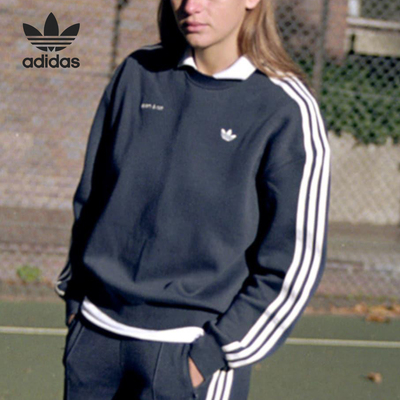 Adidas/阿迪达斯正品三叶草女士运动休闲卫衣套头衫JN5331