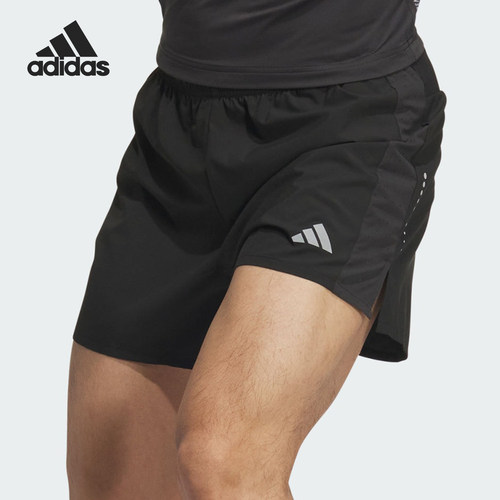 Adidas/阿迪达斯正品ESS RN SHORT M男士透气训练短裤JV6924
