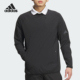 运动套头高尔夫圆领长袖 Adidas 男士 新款 IM6420 阿迪达斯正品