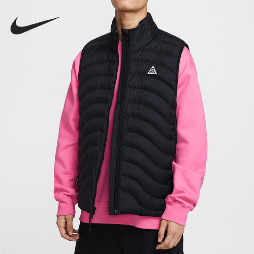 Nike/耐克正品舒适男士户外运动时尚保暖棉马甲HV0606-017