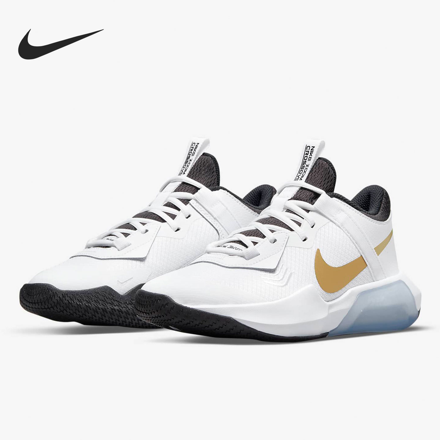 Nike/耐克正品ZOOM CROSSOVER女子GS大童篮球鞋DC5216-100