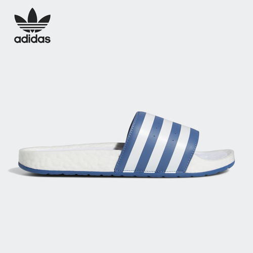 Adidas/阿迪达斯正品三叶草ADILETTE BOOST男女运动凉拖鞋 FX5896