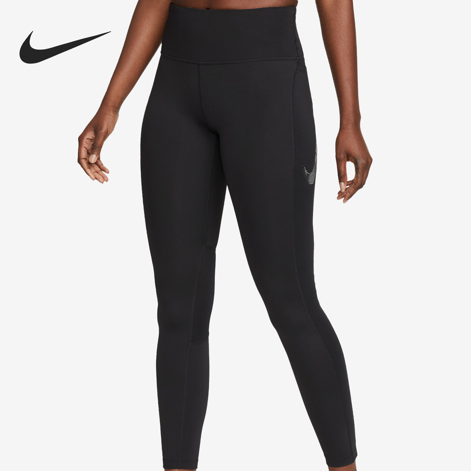 Nike/耐克正品运动女子透气休闲健身紧身跑步长裤FB4657-010