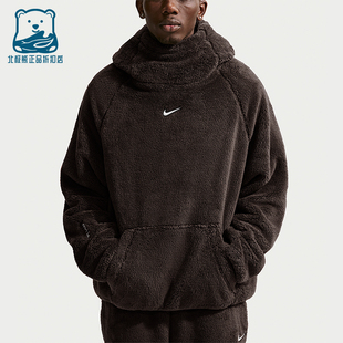 Nike/耐克男女同款保暖刺绣休闲连帽套头卫衣IB0259-237