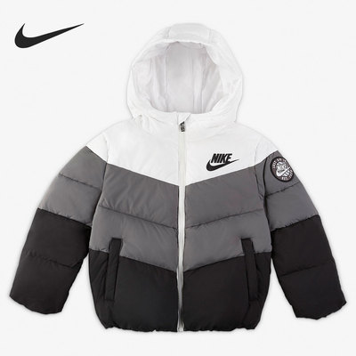 耐克小童连帽运动羽绒服
