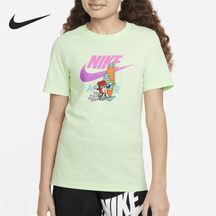 T恤FV5346 Nike 376 大童舒适透气圆领短袖 新款 耐克正品 夏季