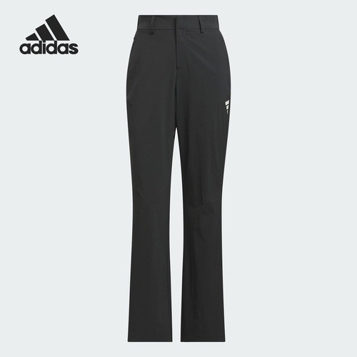 Adidas/阿迪达斯正品2025夏季女士梭织运动休闲微喇裤KE9594