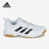 Adidas FZ4660 女子网面运动减震羽毛球鞋 阿迪达斯正品 春季