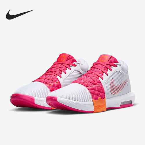 Nike/耐克正品LeBron Witness 8男士拼接篮球鞋FB2237-104