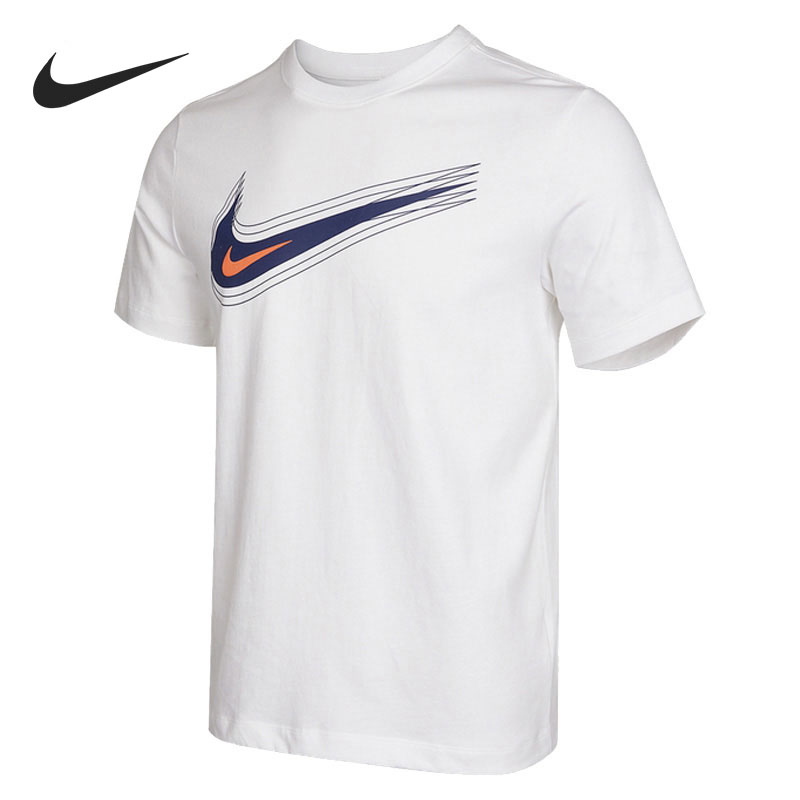 Nike/耐克正品TEE SWOOSH男子透气圆领运动短袖T恤DB6471-100