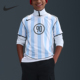 耐克正品 Dri FIT大童针织条纹透气网眼短袖 Nike II9784 422