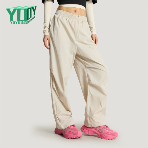 Adidas/阿迪达斯正品春秋女士运动日常宽松简约休闲长裤KX6803