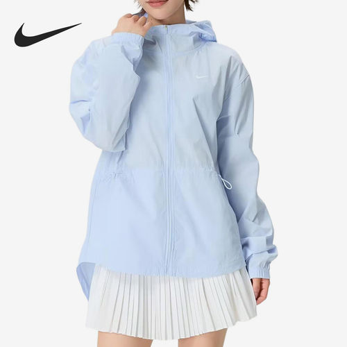 Nike/耐克正品连帽纯色舒适长袖夹克新款夹克外套IF1167-412