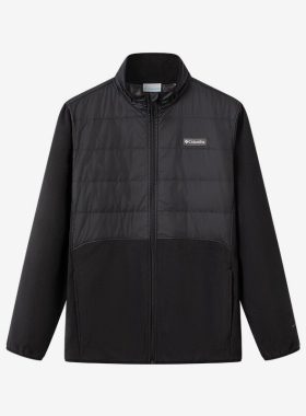 Columbia/哥伦比亚正品新款男士立领运动拼接外套AE4318478