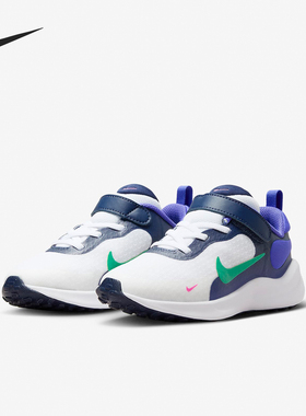 Nike/耐克正品REVOLUTION 7儿童魔术贴休闲运动鞋FB7690-101