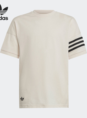 Adidas/阿迪达斯正品三叶草大童夏季新款运动短袖T恤IC6146