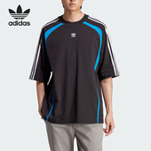 宽松运动短袖 三叶草男子时尚 T恤IW3640 阿迪达斯正品 Adidas